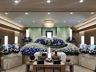 堀ノ内斎場にて26名の一日葬の事例