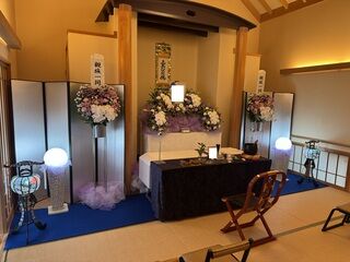 積翠寺別院での一日葬