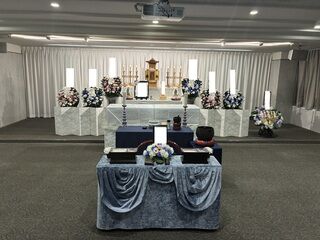戸田斎場にて12名の一日葬の事例