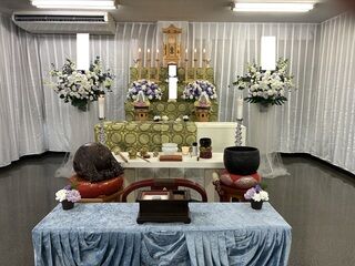 東高野会館にて3名の一日葬の事例