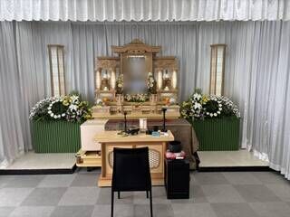 茨木市営葬儀　第5告別式場での1日葬