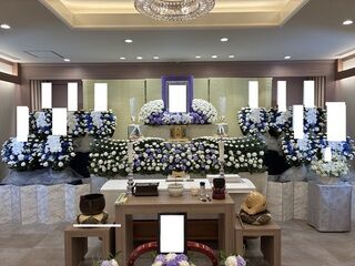 落合斎場にて8名の一日葬の事例