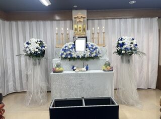  寶亀閣斎場にて12名の一日葬の事例