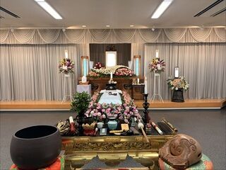 長久手市大雄閣ホールでの家族葬
