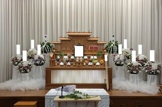 うしくあみ斎場での神葬祭