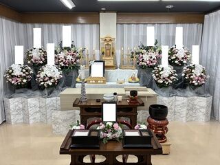 寶亀閣斎場にて10名の一日葬の事例