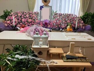 施設のお部屋で行う小さな神葬祭