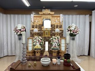寶亀閣斎場にて７名の一日葬の事例