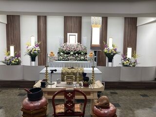 月光殿での一日葬