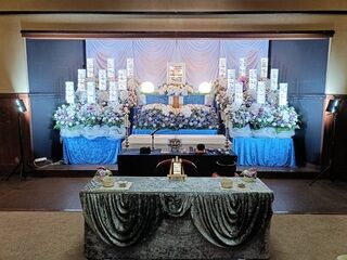 八王子市斎場第2式場にて一般葬
