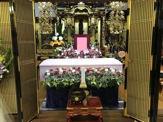 菩提寺（葬儀）での家族葬（１日葬）