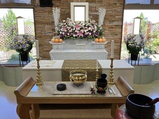 月光殿での一日葬