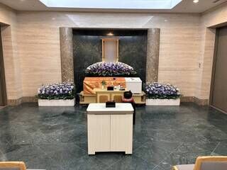 箕面市立聖苑での家族葬