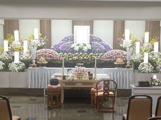 月光殿での一般葬