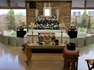 月光殿での一日葬