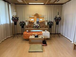 寝屋川市民葬儀　寝屋川斎場での一日葬