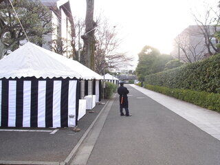 護国寺桂昌殿での一般葬
