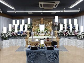 寶亀閣斎場にて22名の一日葬の事例