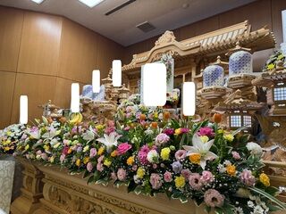 府中の森市民聖苑にての家族葬