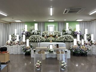 橋戸会館にて20名の一日葬の事例