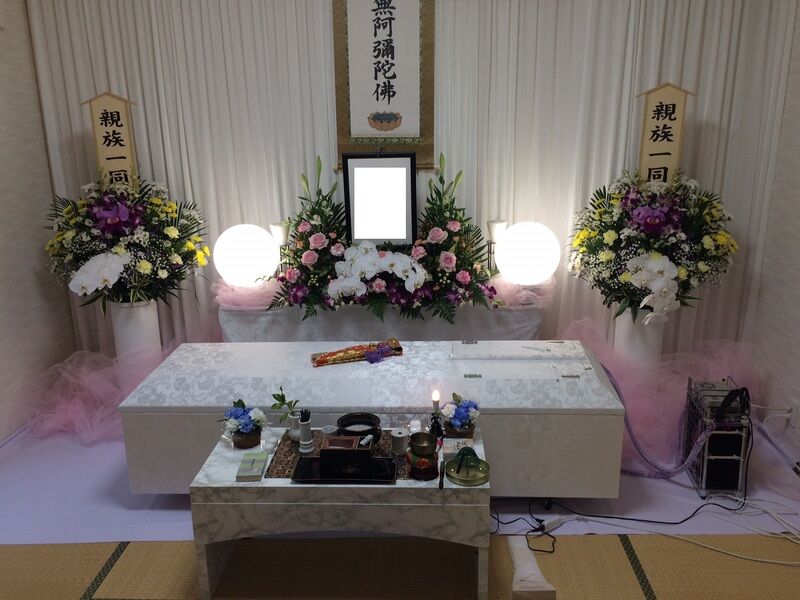 葬儀事例: ご自宅和室で家族葬