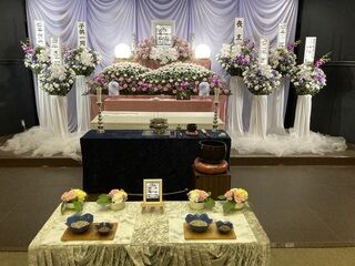 八王子市斎場にて家族葬