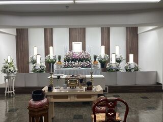 月光殿での一日葬