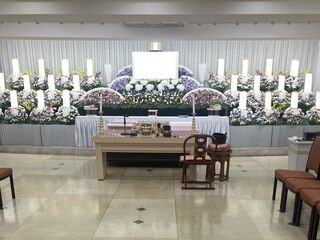 月光殿での一般葬
