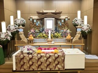 府中の森市民聖苑にての家族葬