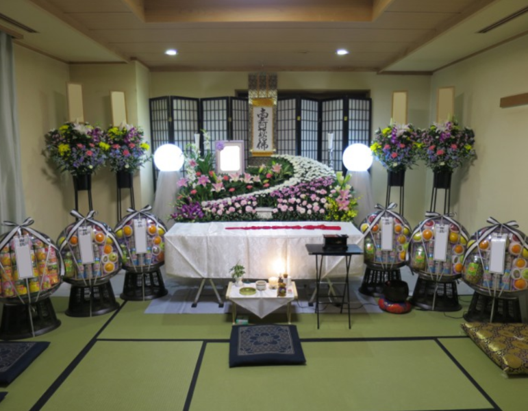 葬儀事例: 大阪市立北斎場 小式場での家族葬