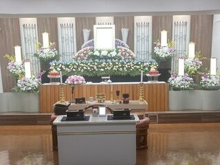 月光殿での一日葬