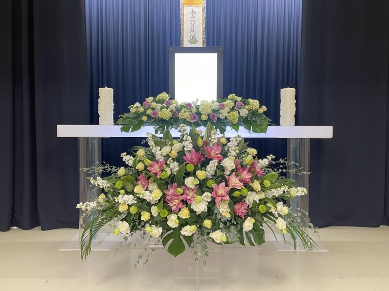 葬儀事例: お通夜をしない一日葬で