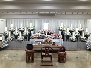 月光殿での一般葬