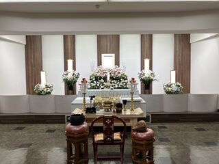 月光殿での家族葬