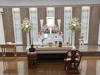 月光殿での一日葬