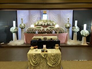 八王子市斎場第１式場にて1日葬