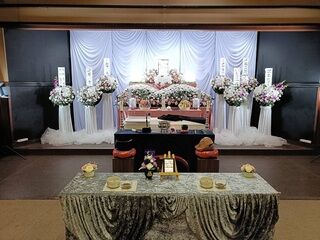 八王子市斎場第1式場にて家族葬