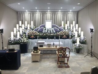 町屋斎場にて30名の家族葬