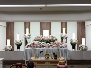月光殿4階にて12名の家族葬