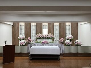 月光殿にて30名のキリスト式 一日葬