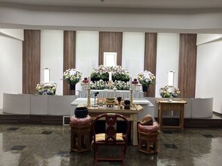 月光殿4階にて5名の一日葬