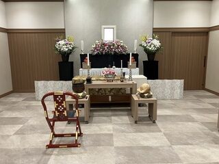 桐ヶ谷斎場にて3名の一日葬