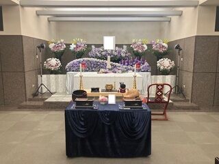 横浜市南部斎場にて15名の一日葬