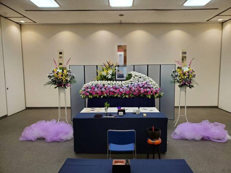 葬儀事例: 瓜破斎場での1日葬