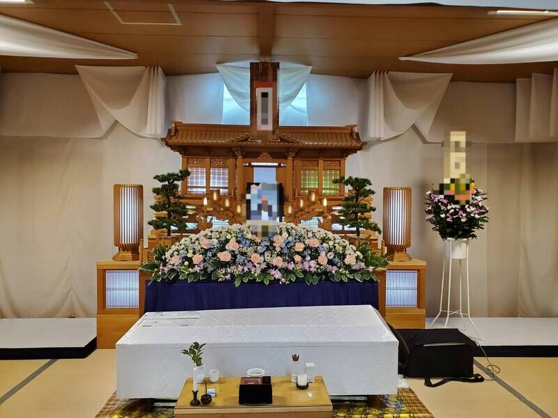 葬儀事例: 高石斎場での家族葬