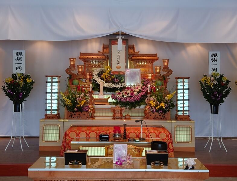 葬儀事例: 高野口斎場の一日葬プラン３０