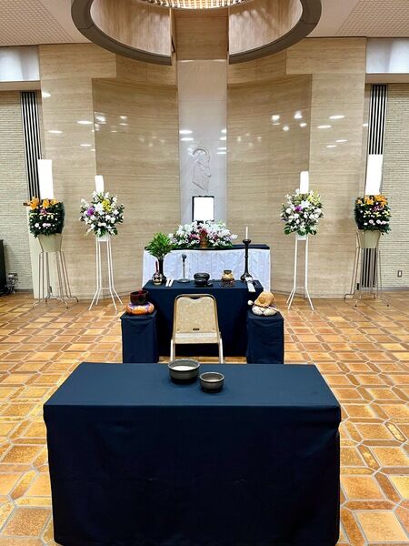 葬儀事例: 市営斎場にて一日葬