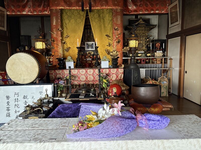 葬儀事例: 寺院での火葬式
