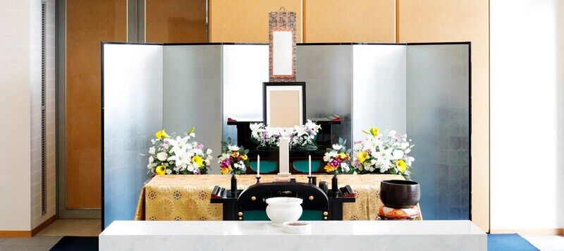 葬儀事例: こだわりの花と景色