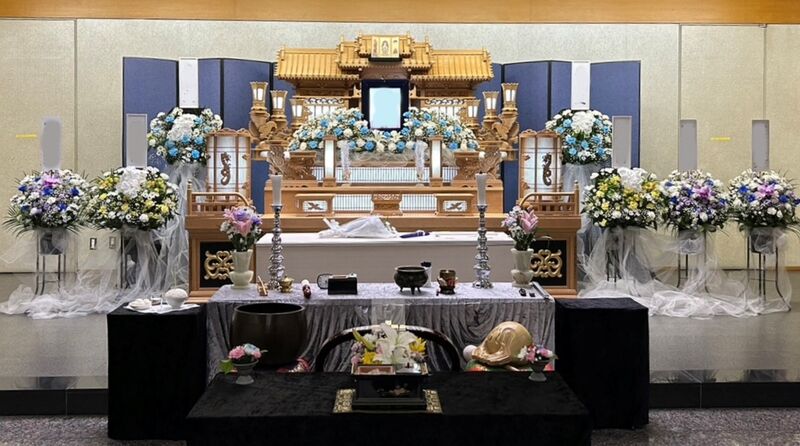 葬儀事例: 大和斎場にて11名様の一日葬